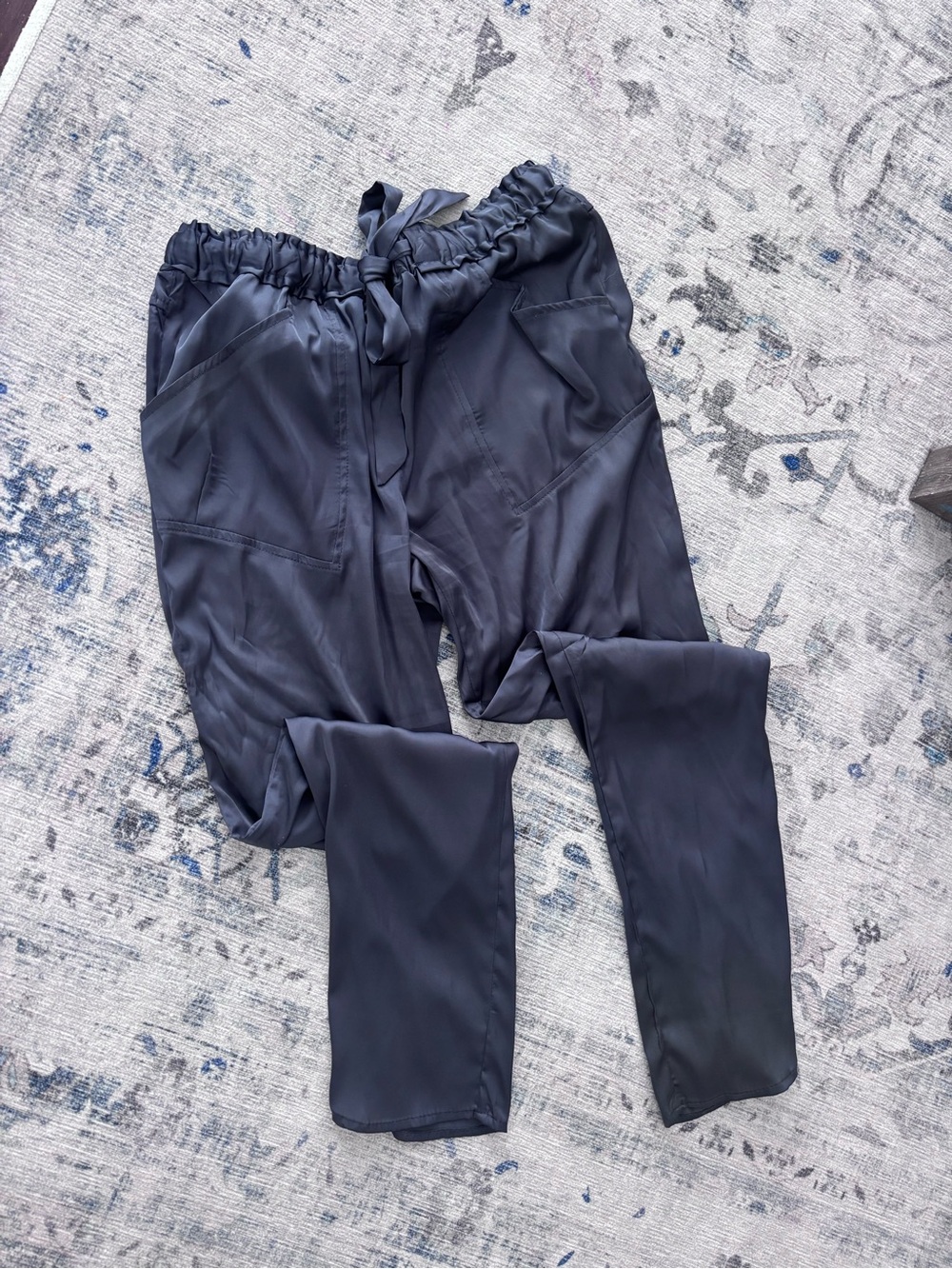 Jolt Navy Drawstring Trousers